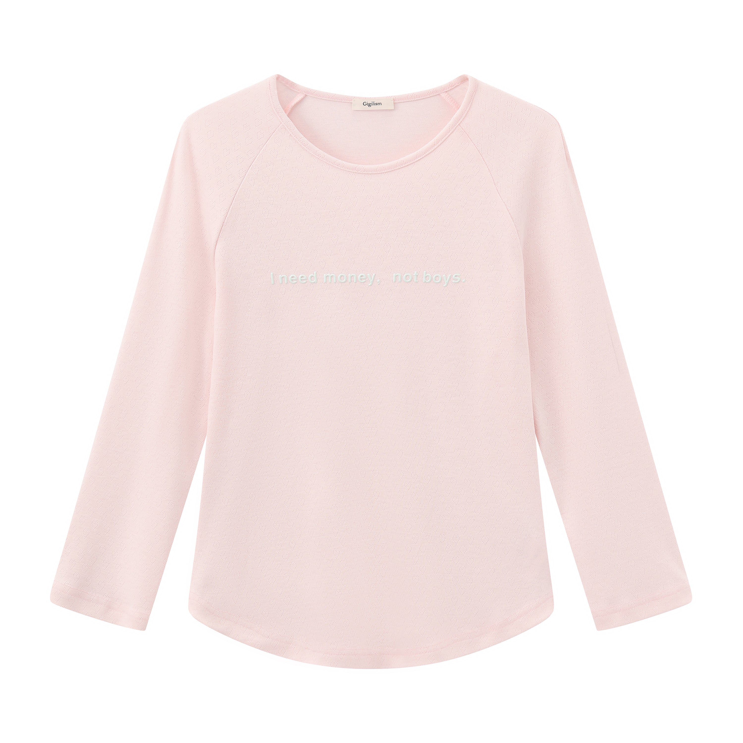 “I need money，not boys” Slogan Top