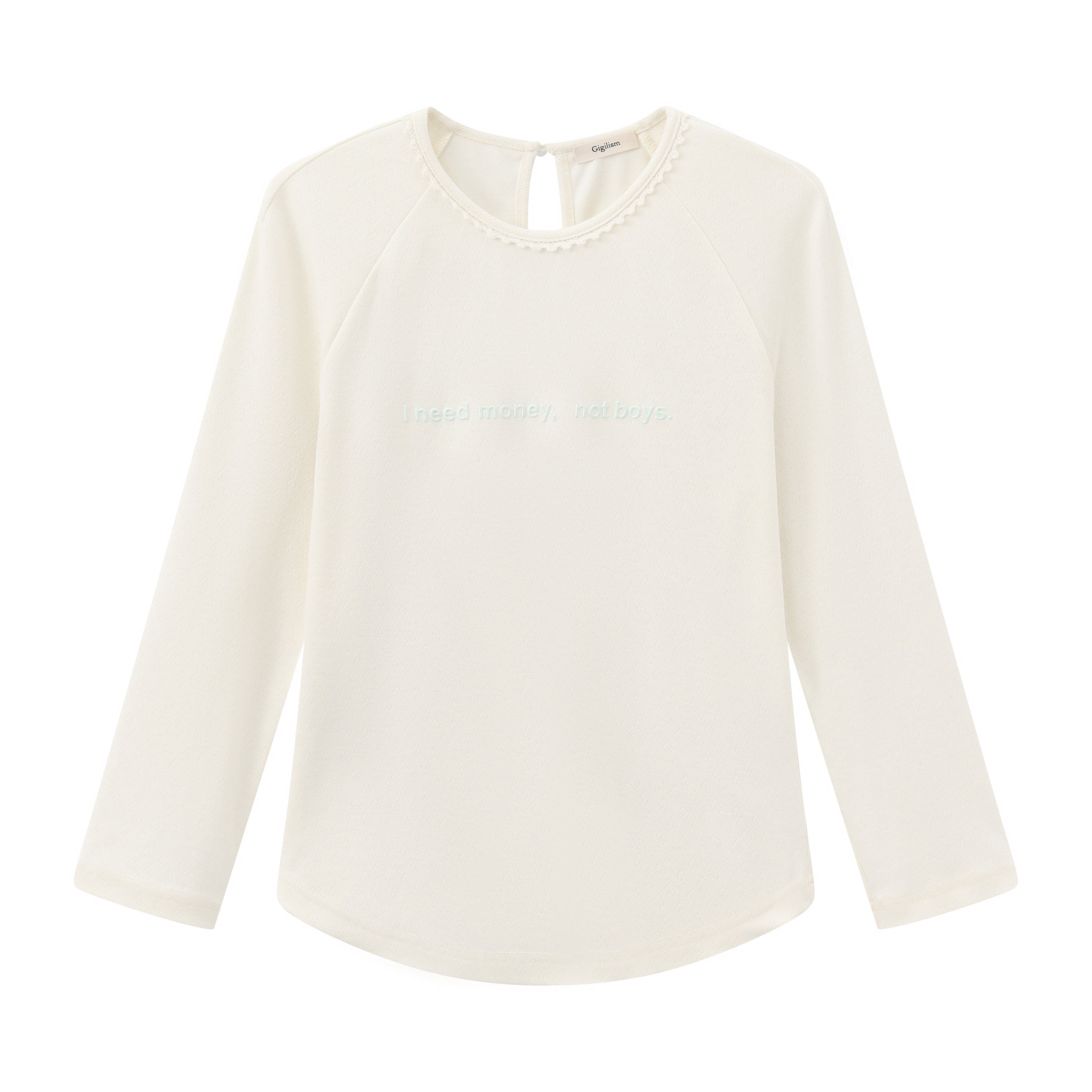 “I need money，not boys” Slogan Top